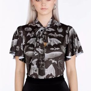 BLACKMILK || Gone Batty Flouncy Top